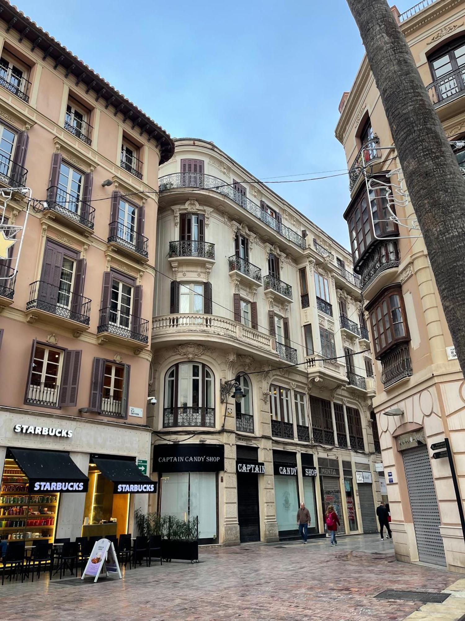 Ático en Plaza de la Constitución Apartamento Málaga Exterior foto